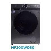 Стиральная машина автомат «Midea» MF200WD80 (Серая) 8/6 кг