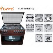 ГАЗОВАЯ ПЛИТА FERRE NL90-1DB (FFD)