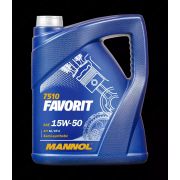 Полусинтетическое моторное масло Mannol FAVORIT API SL/CF-4 15w50 4л