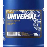 Минеральное моторное масло Mannol UNIVERSAL 15w40 API SG/CD 10л