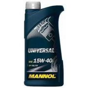 Минеральное моторное масло Mannol UNIVERSAL 15w40 API SG/CD 1л