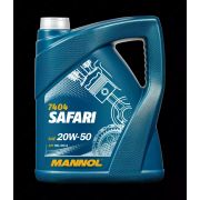 Минеральное моторное масло Mannol SAFARI 20w50 API SL/CF 7л