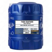 Минеральное моторное масло Mannol SAFARI 20w50 API SL/CF 20л