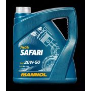 Минеральное моторное масло Mannol SAFARI 20w50 API SL/CF 4л