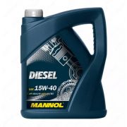 Минеральное моторное масло Mannol DIESEL 15w40 API CG-4/CF-4/CF/SL 7л