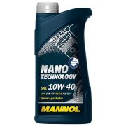 Полусинтетическое моторное масло Mannol NANO Technology 10W-40 API SM/CF 1л