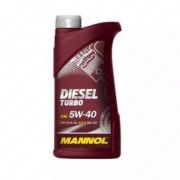 Синтетическое моторное масло Mannol DIESEL TURBO 5w40 10л