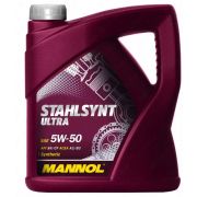 Синтетическое моторное масло Mannol STAHLSYNT ULTRA 5w50 API SN/CF 4л