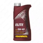 Синтетическое моторное масло Mannol ELITE 5w40 API SN/CF 4л