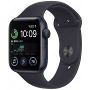 Умные часы Apple Watch Series SE Gen 2 44 мм Aluminium Case, midnight Sport Band black