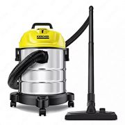 Универсальный пылесос Karcher WD1S Classic с баком 18 литров из нержавеющей стали