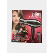 Фен Braun BR-2400 MRM-Power, 3000 Вт + лёгкий вес