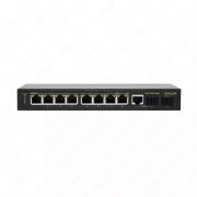 PoE коммутатор POWERTONE Web Smart PWS-CS08-120M с внешним БП на 125Вт