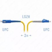 Оптический патчкорд «SNR» LC/UPC-SC/UPC SM 2 метра (Арт. SNR-PC-LC/UPC-SC/UPC-2m)