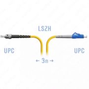 Оптический патчкорд «SNR» LC/UPC-ST/UPC, 3 метра (Арт. SNR-PC-LC/UPC-ST/UPC-3m)