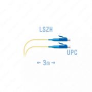 Монтажный оптический шнур «SNR» LC/UPC SM, 3 метра (Арт. SNR-LOC-LC/UPC-3m)