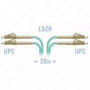 Оптический патчкорд «SNR» LC/UPC, 20 метров (Арт. SNR-PC-LC/UPC-MM-20m)