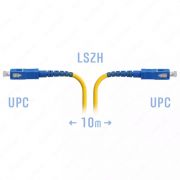 Оптический патчкорд «SNR» SC/UPC SM 10 метров (Арт. SNR-PC-SC/UPC-10m)