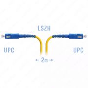 Оптический патчкорд «SNR» SC/UPC SM 2 метра (Арт. SNR-PC-SC/UPC-2m)