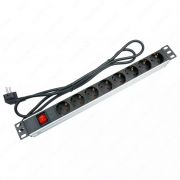 SW-1.5U-8G-MSMO PDU socket 1U Блок розеток