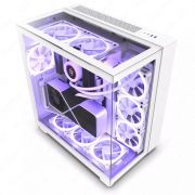 Компьютерный корпус NZXT H9 FLOW CM-H91FW-01 White (только с блоком питания и водяным охлаждением)