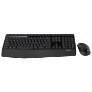 Клавиатура и мышь Logitech Wireless Combo MK345 Black USB