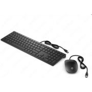 Клавиатура и мышьHP Pavilion Wired Keyboard and Mouse 400 RUSS 4CE97AA