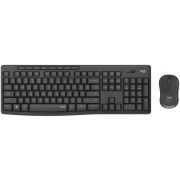 Комплект клавиатура + мышь Logitech Silent Wireless Combo MK295