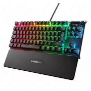 Клавиатура SteelSeries Apex 7 TKL 64758 OLED Smart Display Blue switch US