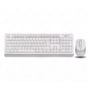 Клавиатура+мышь A4Tech F1010 (White+Grey) USB