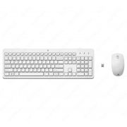 Клавиатура с мышью HP 230 Wireless Combo (White) RUSS 3L1F0AA