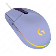 Проводная мышь Logitech G203 LIGHTSYNC LILAC RGB 6 Button Gaming Mouse