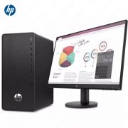 Компьютер белой сборки HP Desktop 290 G4 (Core i3-10100/ DDR4 4GB/ HDD 1TB/ DVD-RW/ Keyboard+mouse/ DOS/ RU) Black + HP 27