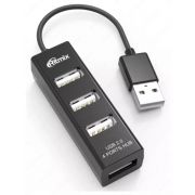 Концентратор USB HUB 2.0, 4 разъема