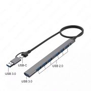 USB type C хаб 2 V 7 port перечисление и доставка есть