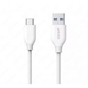USB кабель Anker PowerLine USB-A to Micro USB (3ft) White A8132H21