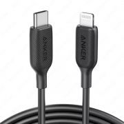 USB кабель Anker PowerLine III USB-C to Lightning 2.0 Cable 3ft Black A8832H11