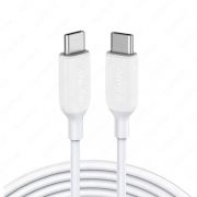 USB кабель Anker PowerLine III USB-C to USB-C 2.0 Cable 3ft White A8852H21