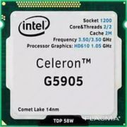 Процессор Intel-Celeron G5905, 3.5 Ghz, 4M, oem, LGA1200, Comet Lake
