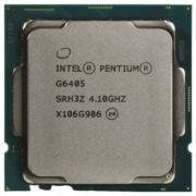Процессор Intel-DualCore G6400, 4.0 Ghz, 4M, oem, LGA1200, Comet Lake