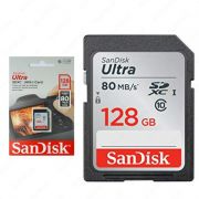 Карта памяти SANDISK Ultra 80 128 ГБ