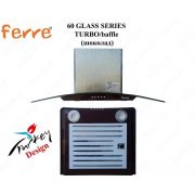 Вытяжка FERRЕ 60 GLASS SERIES TURBO/baffle (шоколад)