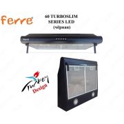 Вытяжка FERRЕ 60 TURBOSLIM SERIES LED (ЧЕРНАЯ)