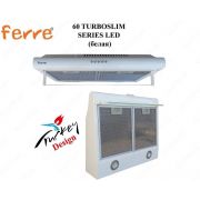 Вытяжка FERRЕ 60 TURBOSLIM SERIES LED (белая)