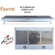 Вытяжка FERRE 90 TURBOSLIM SERIES LED (белая)