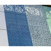 Перфорированные фасадные панели (плоские листы)
