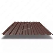 Профлист МЕТАЛЛ ПРОФИЛЬ МП-20х1100-R (VALORI-20-Dark Brown-0,5)