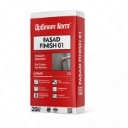 Фасадная шпатлёвка OPTIMUM NORM - FASAD FINISH (серый) 20кг