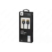 Аудио/Видео кабели 2E Accessories КАБЕЛЬ 2Е HDMI 2.0 GEN 2 ULTRA SLIM CABLE BLACK 2M