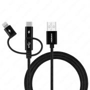 USB кабель Lightning cable | 1m | black